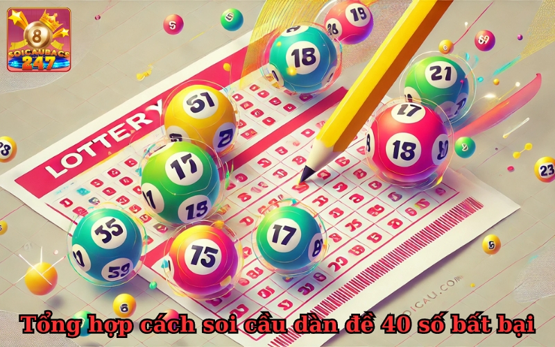 Bật mí 3+ cách soi cầu dàn đề 40 số bất bại từ dân lô chuyên